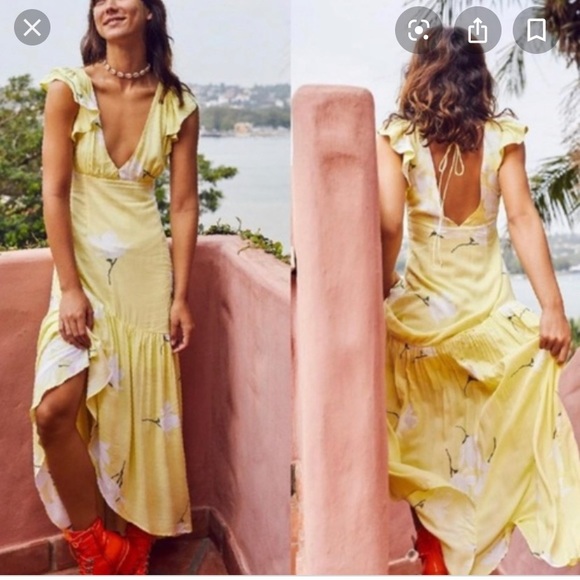 Free People Dresses & Skirts - Free People Waterfall Maxi
